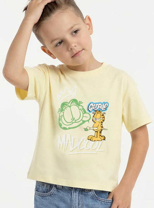 Boys Garfield Print T-shirt
